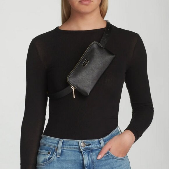 Kate Spade New York Leather Logo Belt Bag main image 6